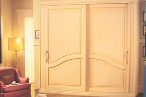 Layert, Armario con puertas correderas para los hoteles de lujo