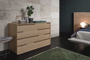 Fast cmoda, Cmoda de madera maciza con lneas futuristas