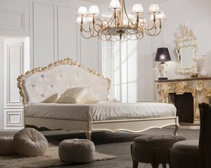 Art. 9099, Cama de estilo clsico con cabecera capitonn