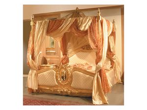 F603 Four-poster bed with Canopy, 