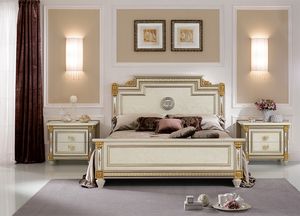 Liberty cama, Cama de lujo en stlye clsico, con decoraciones hechas a mano, con materiales de alta calidad