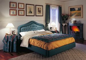 Bernini cama, Cama tapizada, estilo clsico