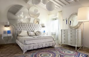 Narciso cama, Cama tapizada, combinando modernidad y tradicin