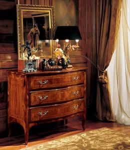 Gardenia chest of drawers 822, Lujo clsico de pecho de cajones para el dormitorio