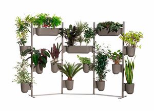 Gufo Planters, Jardineras decorativas disponibles en diferentes configuraciones.
