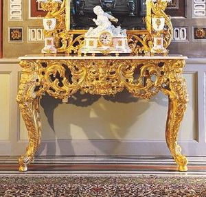 Opera console, Consola clsica de lujo, talladas a mano por maestros artesanos italianos