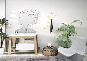 Bath Table 02, Composicin para bao, en las cenizas, lavabo integrado