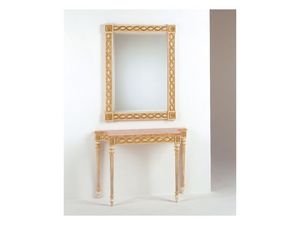 Art. 710/S, Espejo de estilo, estilo Luis XVI, pan de oro acabado