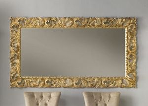Art. 803, Espejo tallado, acabado dorado