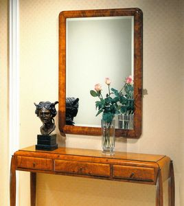 Art Dco Art.550 espejo, Espejo en cristal biselado