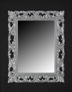 Memo, Espejo de estilo clsico con marco de madera lacada