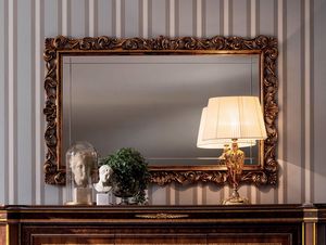 Modigliani espejo tallado, Espejo con marco precioso.