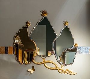SP30 espejo, Deja la forma del espejo con acabado en pan de oro