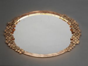 DAMA HF2019MI, Espejo ovalado de hierro