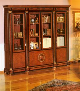 IMPERO / HOME OFFICE Bookcase, Elegante biblioteca clsico para estudio profesional