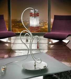 Casanova table lamp, Lmpara de metal forjado a mano, para las oficinas modernas