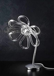 Daisy table lamp, Lmpara de mesa con difusores de cristal hechos a mano