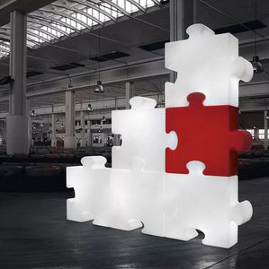 Lmpara de pie modular con diseo moderno bar y restaurante Slide Puzzle LP PUZ050A, Lmpara modular en forma de rompecabezas