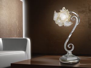 Rose table lamp, Lmpara de mesa de estilo naturalista, para escritorios modernos