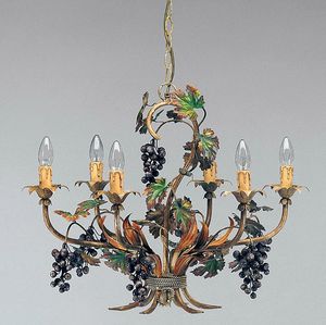 L.5190/6, Araa con decoraciones en forma de racimos de uvas