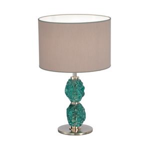 Charme 600/1LM, Lmpara de mesa con cristal de Murano decorativo