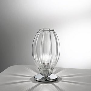 Nautilus Rt203-030, Lmpara de mesa de vidrio elegante