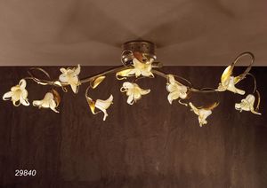 Art. 29840 Jolie, Lmpara de techo con diseo floral