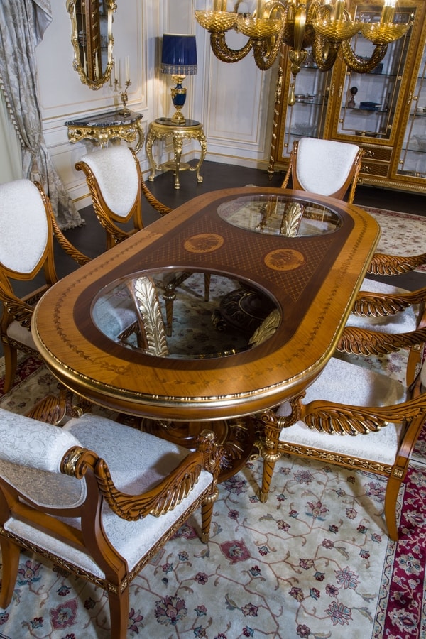 Mesa de comedor plegable  Los muebles italianos clásicos
