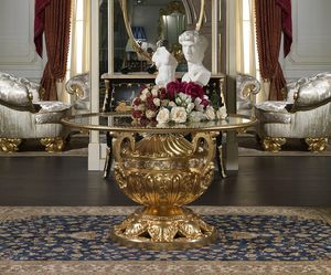 Art. 9090/R Luigi XVI - Versailles, Prestigiosa mesa tallada