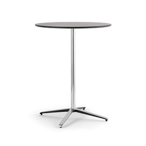 Loto Round Stand Up, Mesa alta con tapa redonda