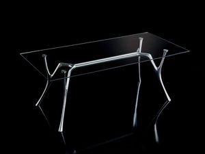 Pegaso 2, Diseo de tabla de aluminio con tapa de cristal transparente