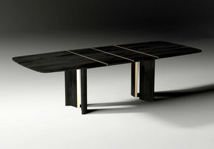 Torii Art. ETO002, Mesa de madera de lneas limpias y esculturales