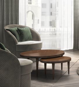  XIAOPENG Mesa de centro de madera maciza, mesa de centro  moderna simple de lujo ligera de la sala de estar, forma de nube,  superficie gruesa del tablero, color de madera natural 