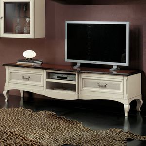 Corinto CORINH013-B, Mueble para TV clsico con cajones de paja vienesa