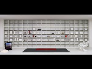 Da Biblioteca 04, Muebles modulares de la sala de estar, mdulos de diversas formas