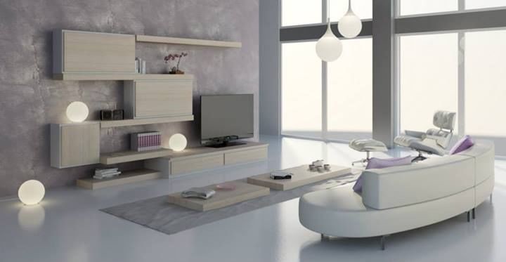 Muebles modulares para estar, de diseño contemporáneo, acabados personalizables y elementos | IDFdesign