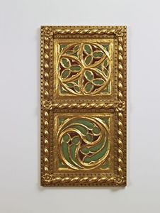PANEL DECORATIVO / TECHO  ART. AC 0009, Panel decorativo de oro, de estilo clsico