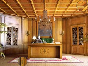 Wooden ceiling Delfi, 