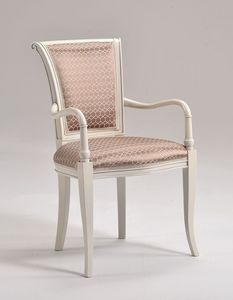 MOLLY armchair 8012A, Estilo clsico Silla acolchada con brazos bien formados