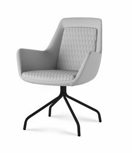 Roxy chair, Silln con base de metal personalizable