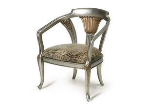 Art.122 armchair, Silln de estilo clsico, rellenado con correas elsticas