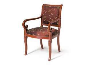 Art.467 armchair, Silln de estilo clsico, asiento acolchado y respaldo