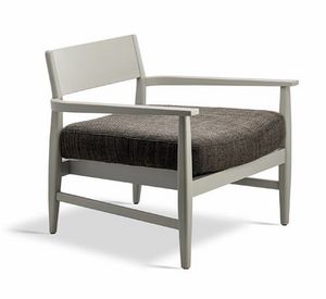 York XL, Silln de madera, asiento tapizado