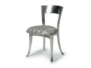 Art.446 chair, Silla de madera con asiento acolchado, de estilo clsico