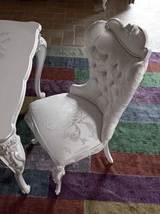 Carpi silla, Silla de estilo clsico con relleno de capitonn