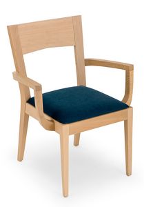 Nico ARMS, Silla de madera con brazos