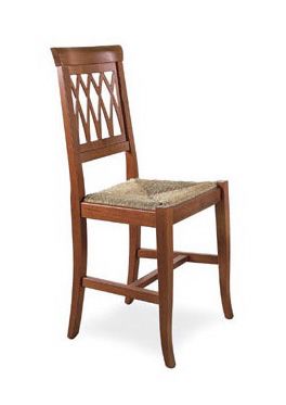 SE 157, Robusta silla de comedor, de madera, de estilo rstico