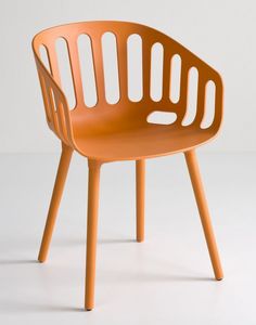 Basket Chair BP, Silla de diseo de polmero para bares y restaurantes