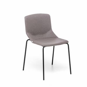 Formula Slim 4L, Silla con asiento tapizado, para uso contractual y residencial