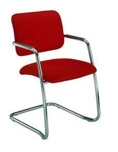 Wait 136 L, Silla con base cantilever, con respaldo bajo